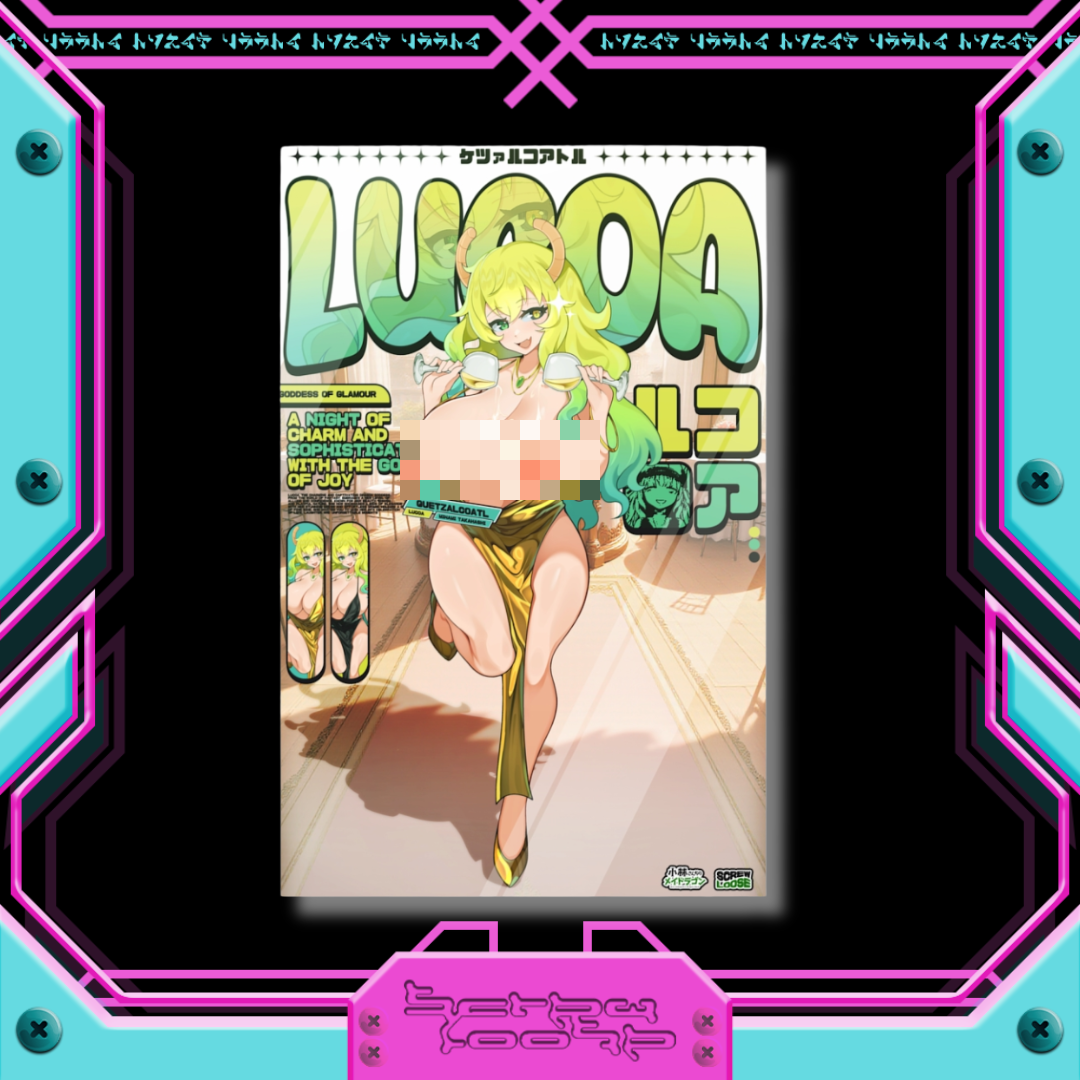 Lucoa Celebration Gold Dress SPICE Poster