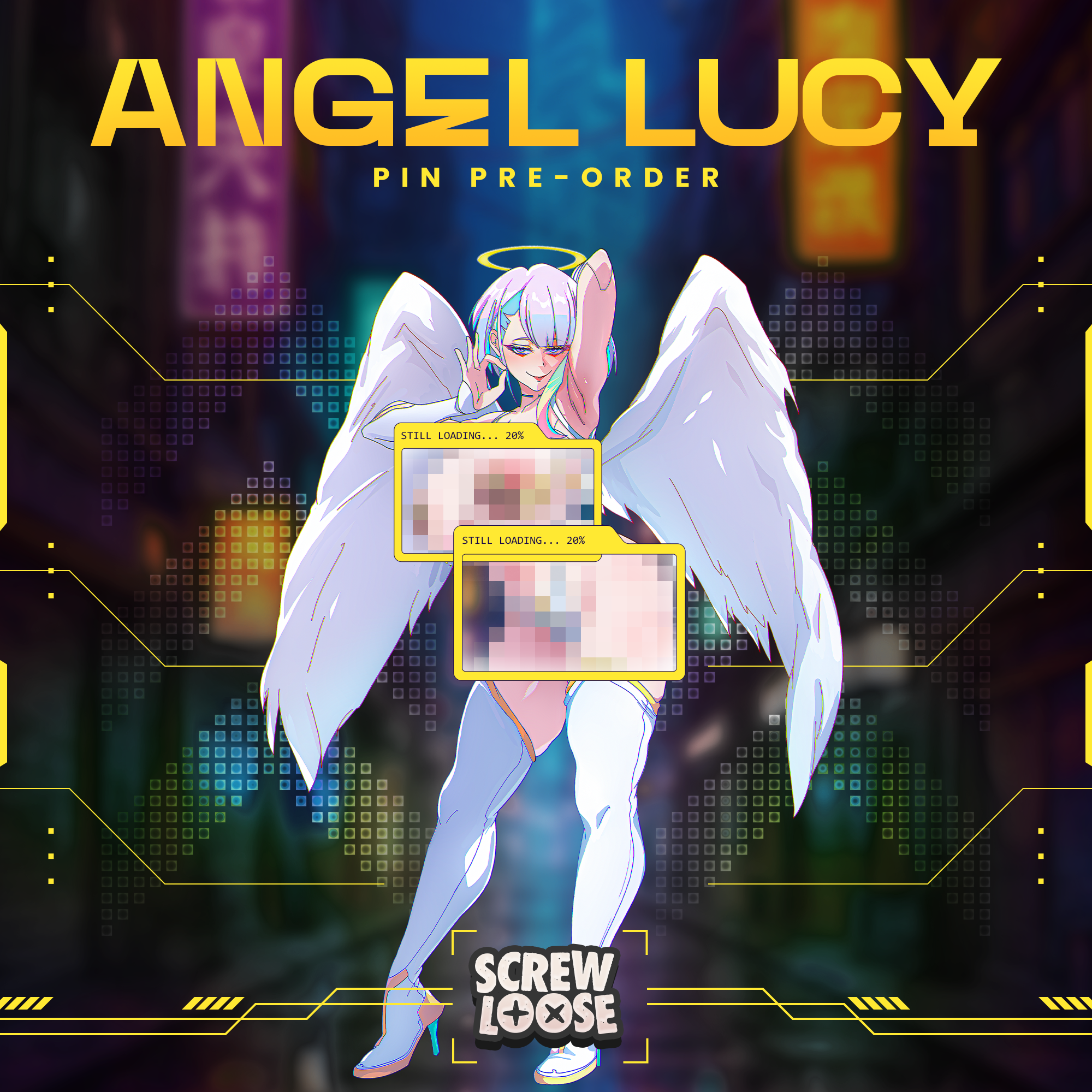 Angel Lucy PRE ORDER PIN