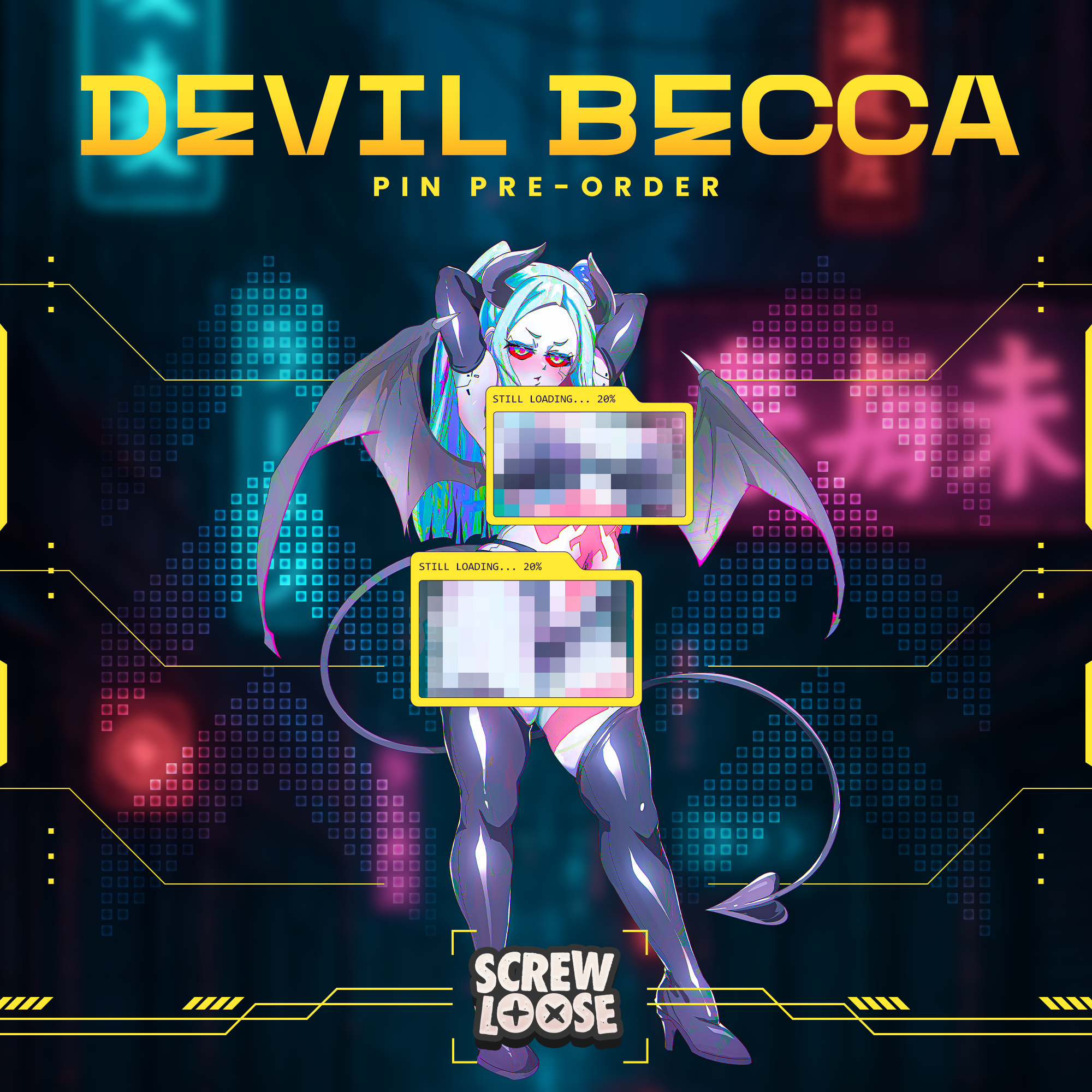 Devil Becca PRE ORDER PIN