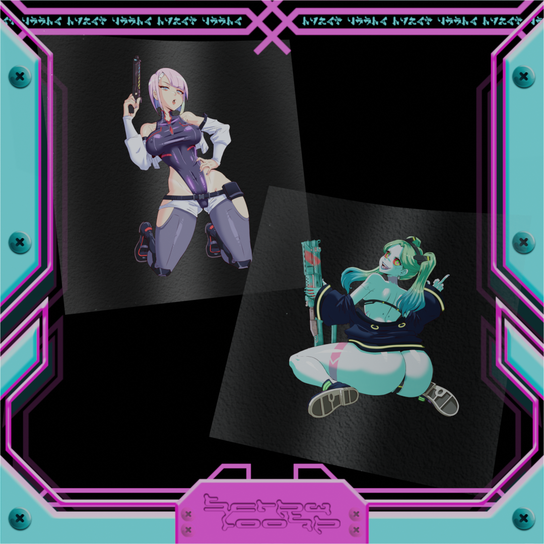 Lucy & Becca Part 1 Stickers