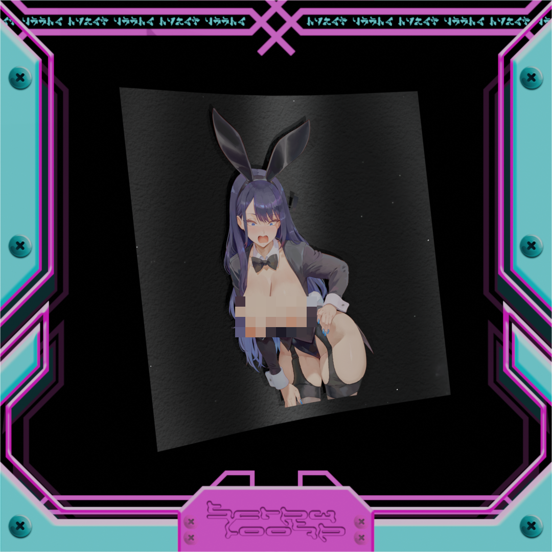 Bunny Girl Cosplayer Stickers