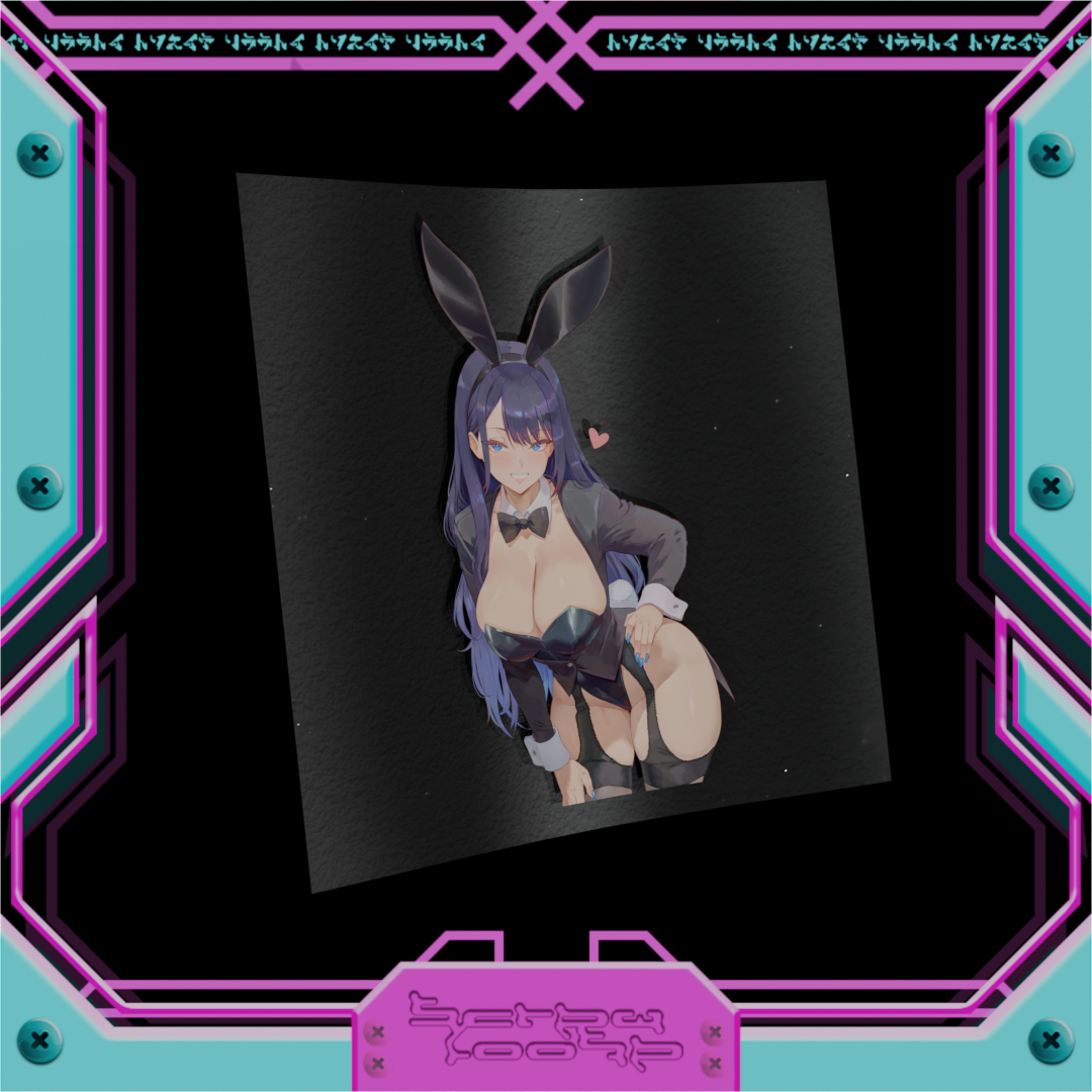 Bunny Girl Cosplayer Stickers