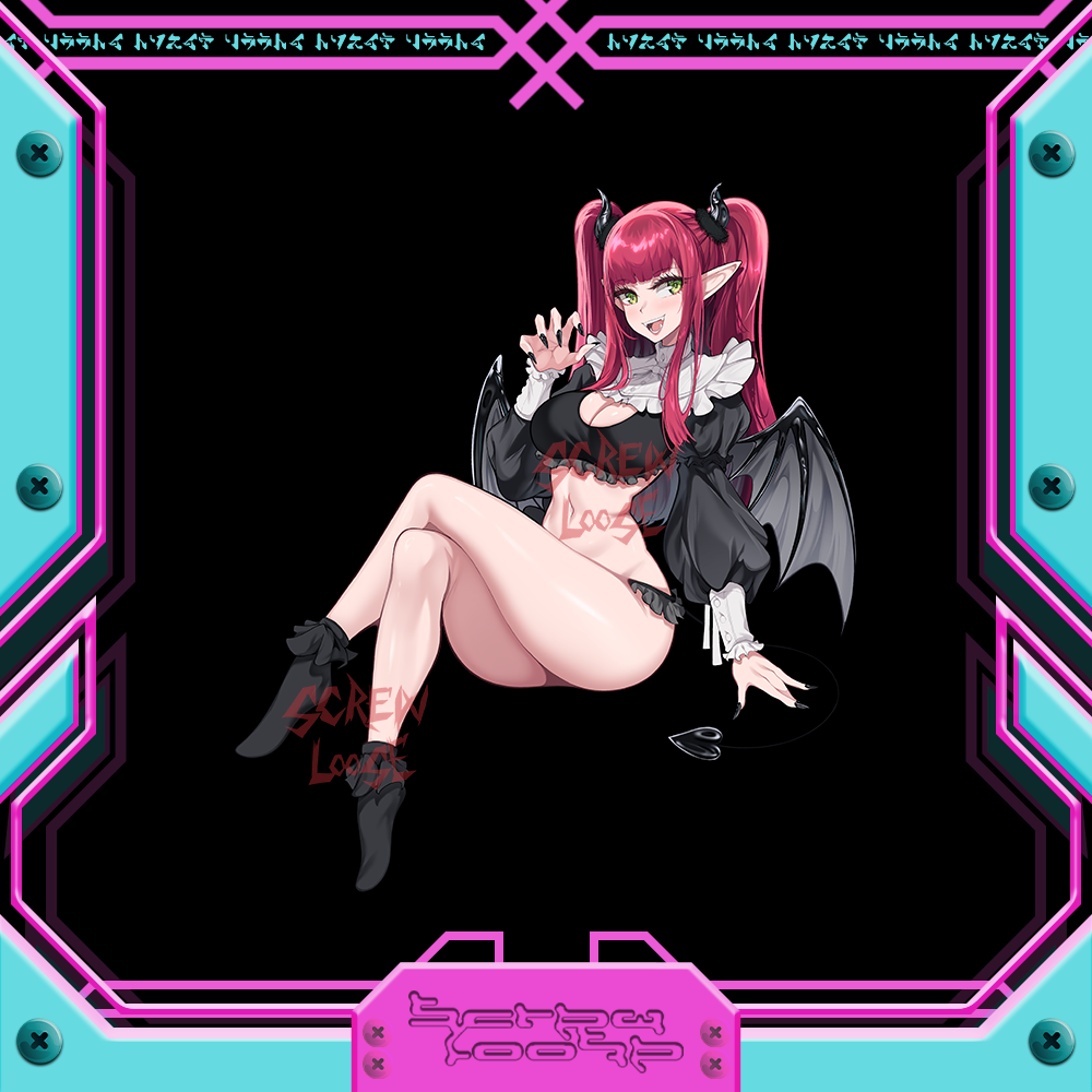 Succubus Cosplayer Stickers