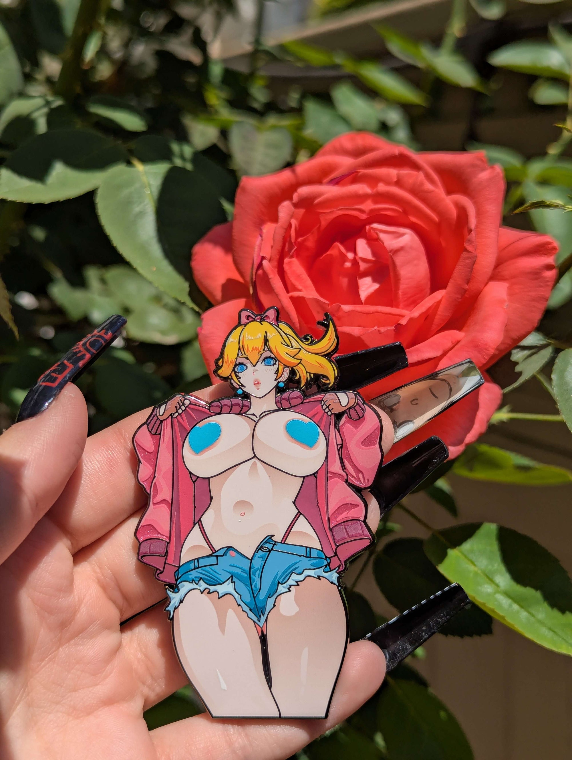 Beach Peach Pin
