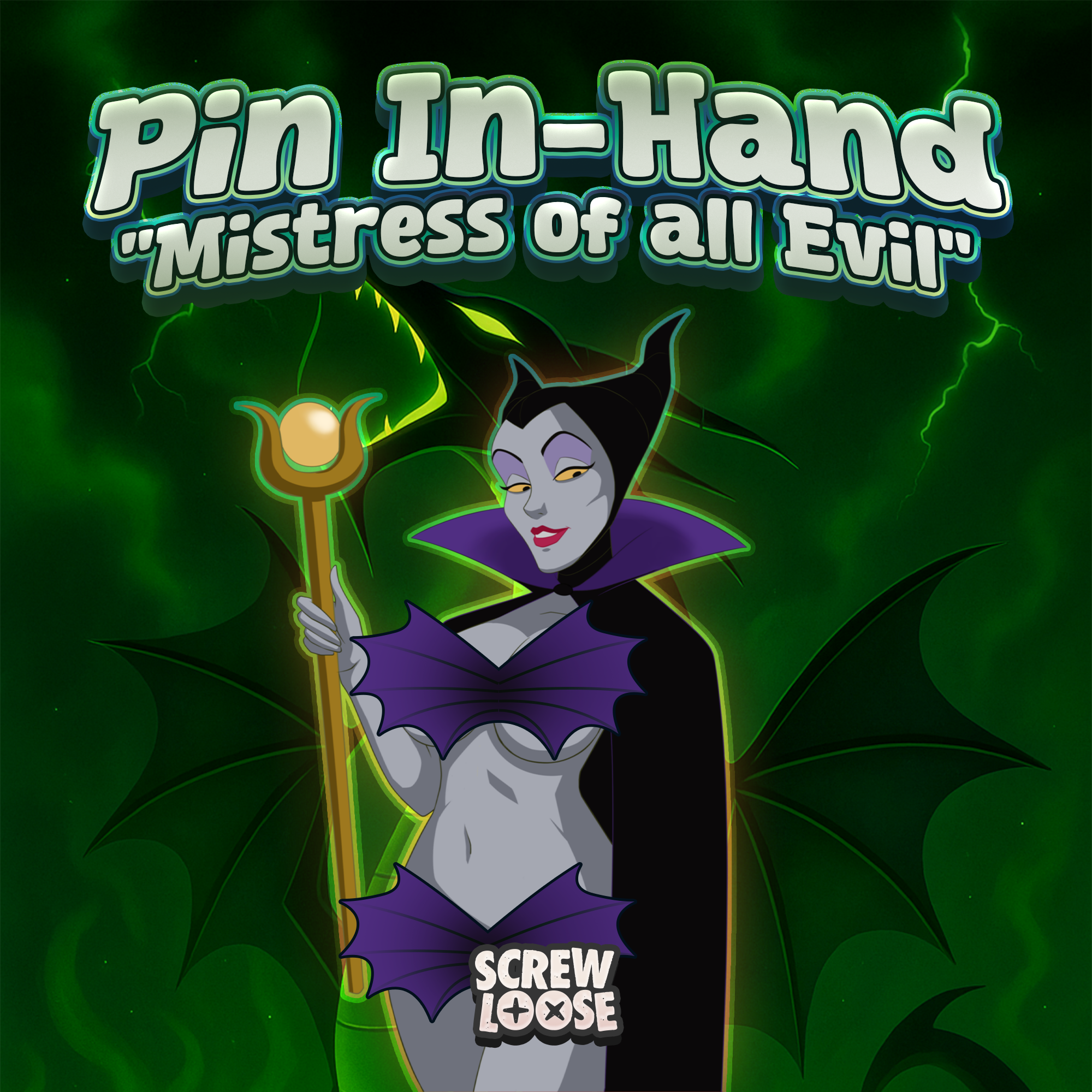 Mistress of all Evil Pin