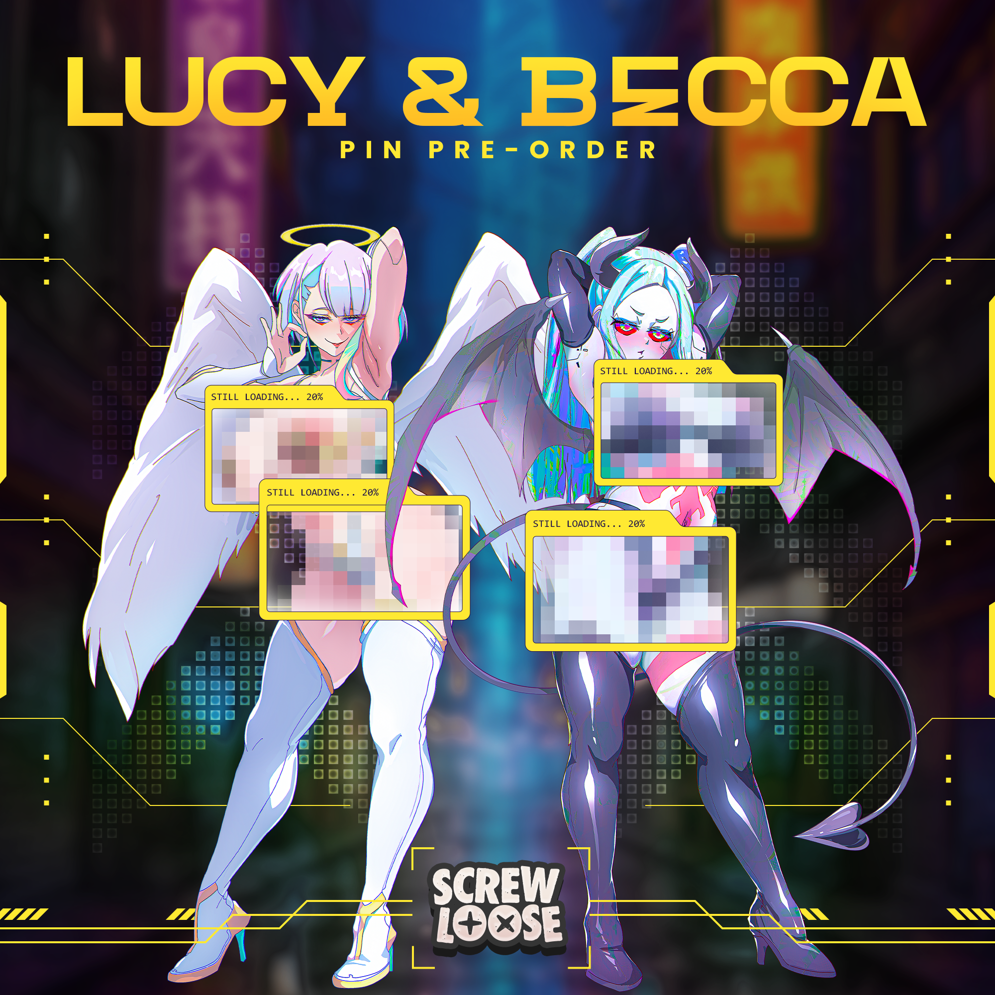 Lucy & Becca Bundle PRE ORDER PIN