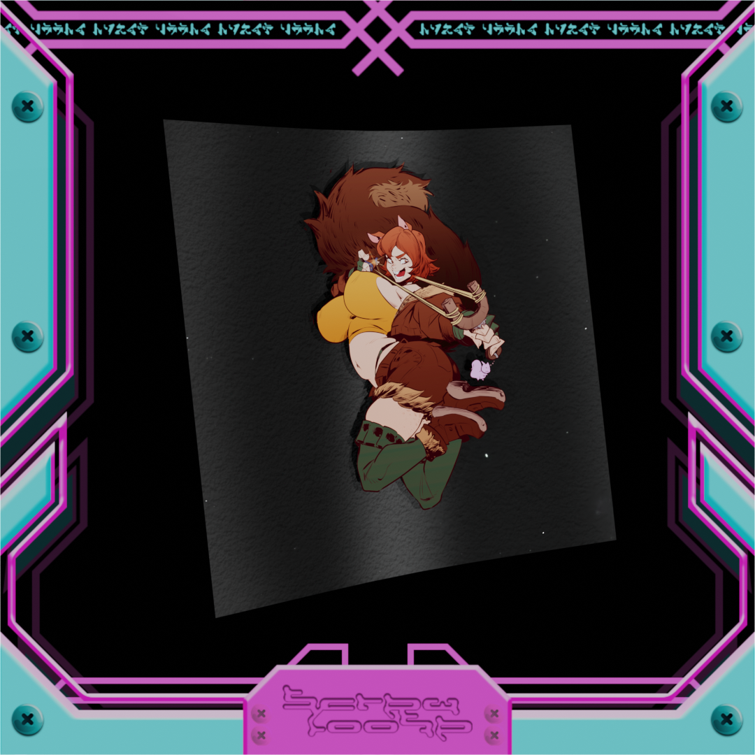 Psy & Squirrel Girl Stickers