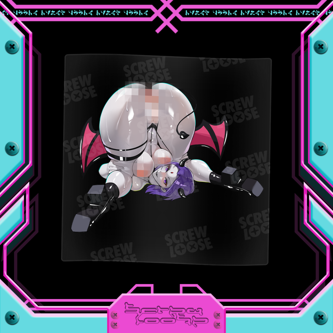 Spooky Raven Succubus Stickers