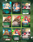Screwy Comic Babes Fall Out Single Cards
