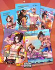 Screwy Comic Babes Summer Benders Single Cards