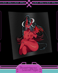 Spooky Amber OC Succubus Stickers