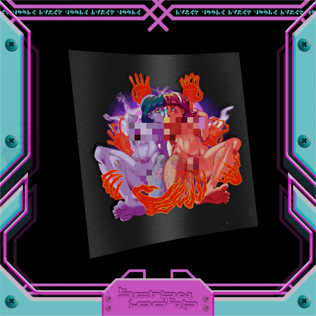 Jinkies! Velma x Daphne Devil & Angel Stickers