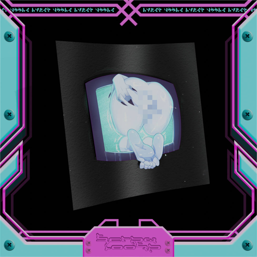 Spooky Ghost TV Stickers