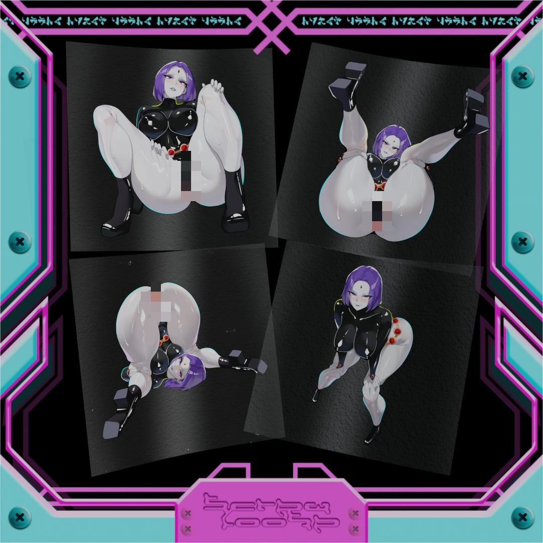 Spooky Raven Stickers