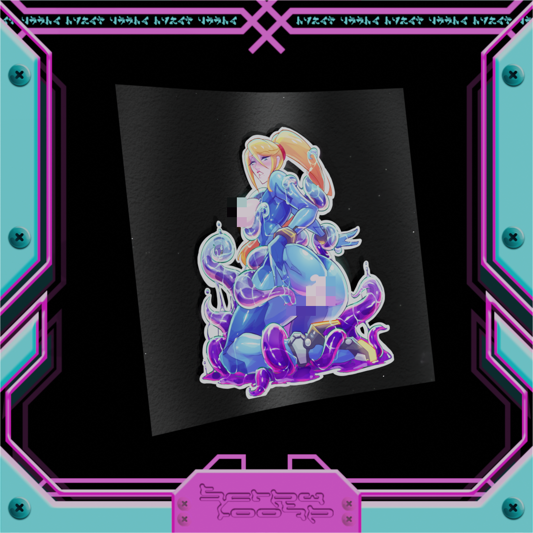 Samus got Caught V1 Stickers