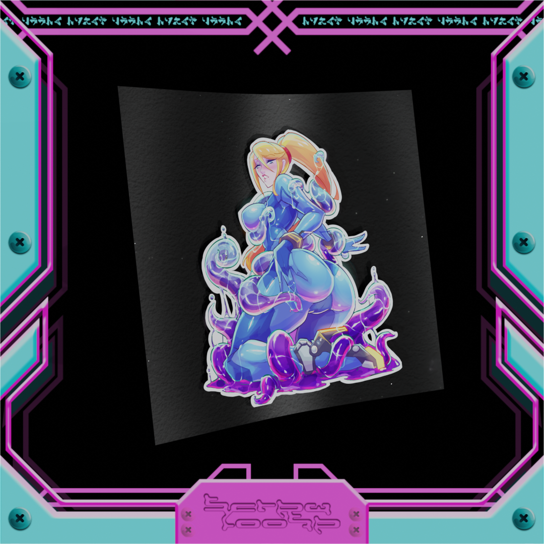 Samus got Caught V1 Stickers