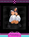 Spooky Starfire Nun Stickers