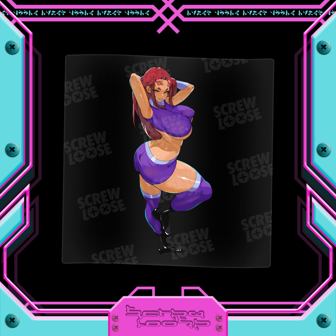 Spooky Starfire Stickers