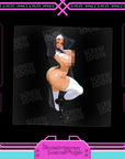 Spooky Starfire Nun Stickers