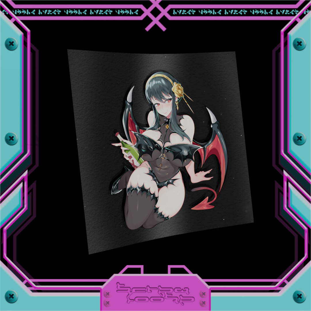 Succubs Mommy Cosplay Stickers