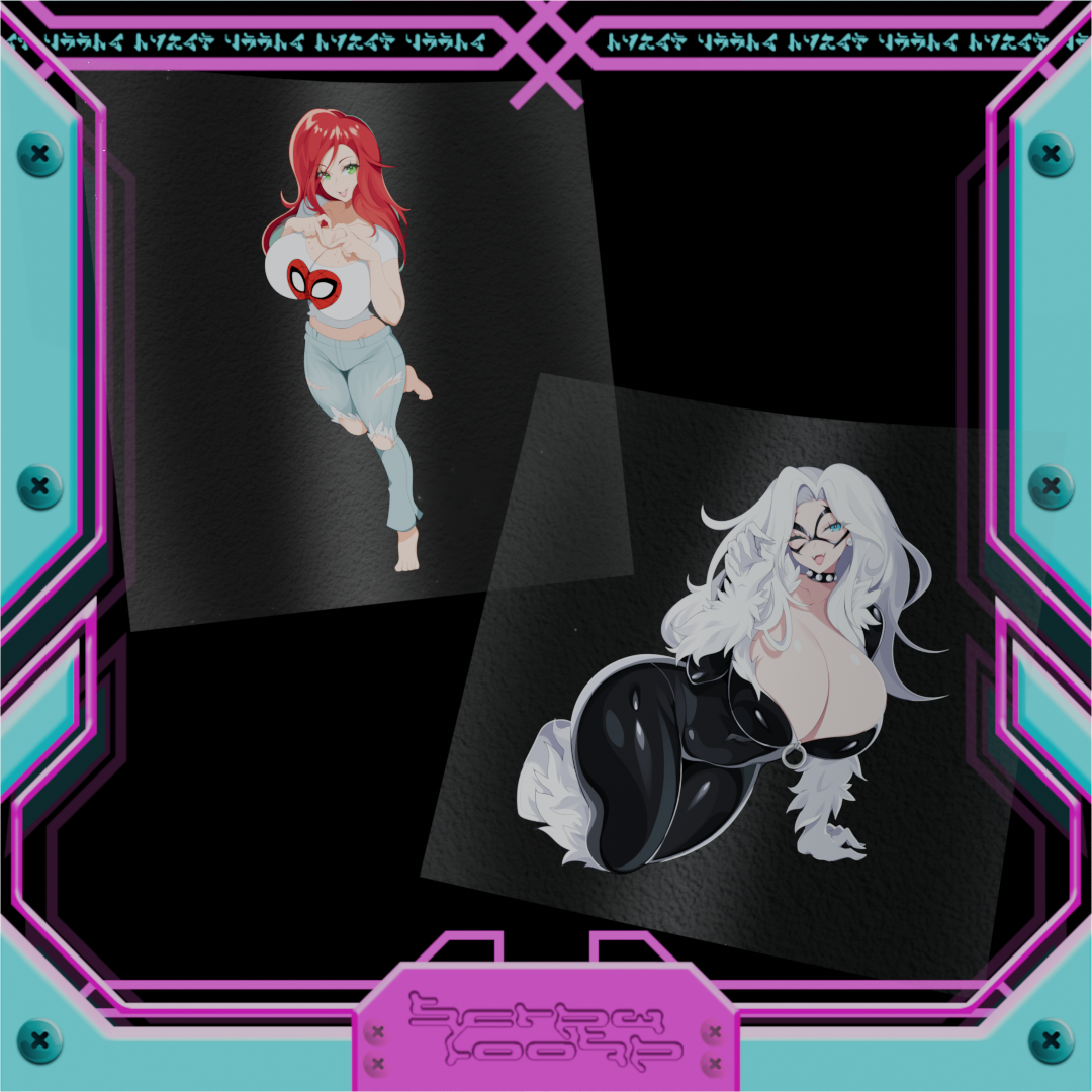 Superhero Babes Part 4 Stickers