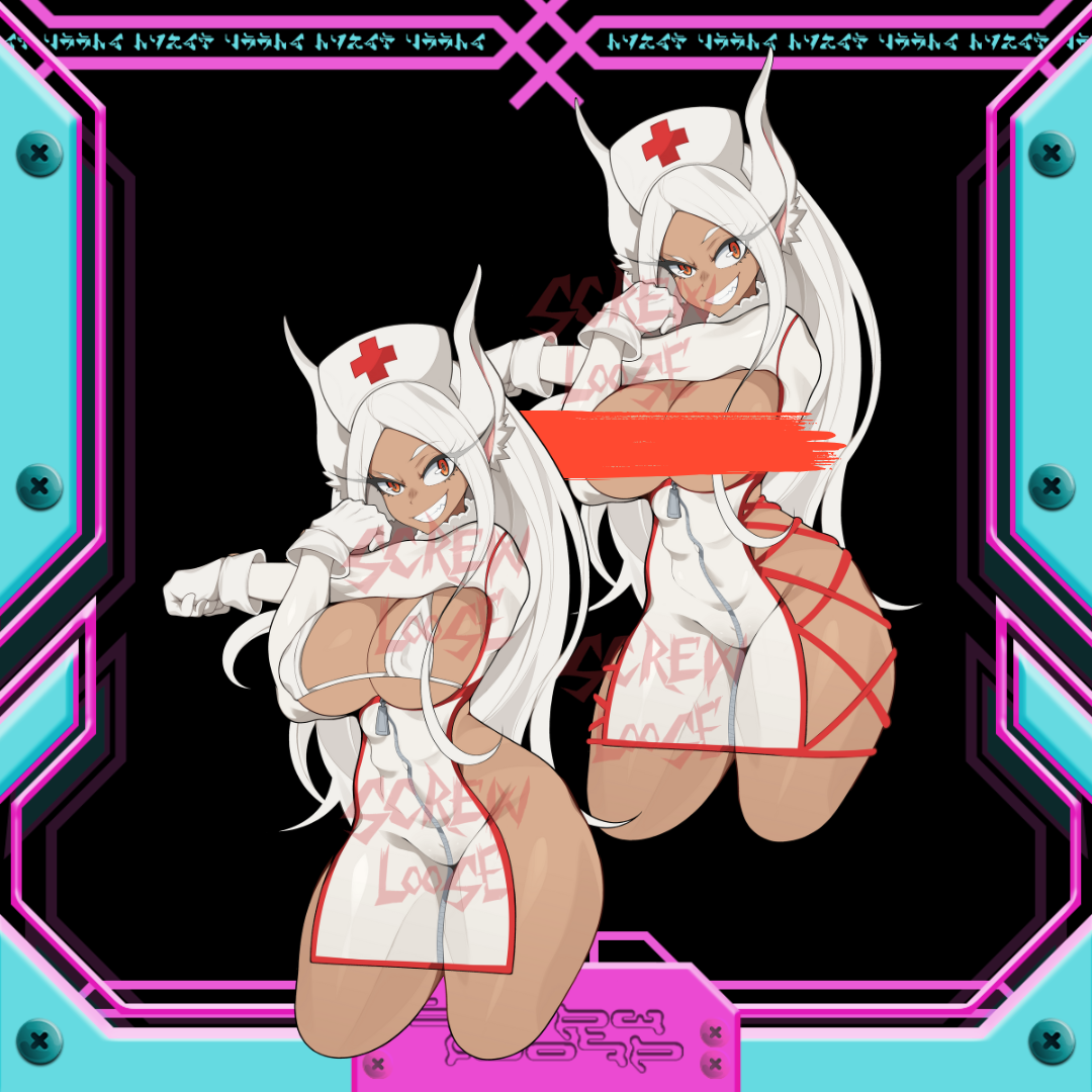 Nurse Outfit Mirko Stickers