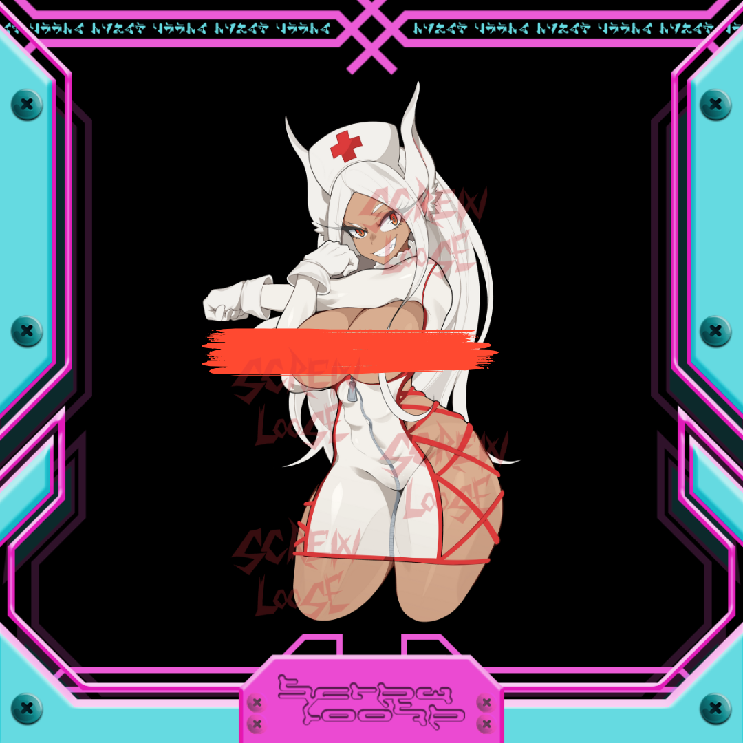 Nurse Outfit Mirko Stickers