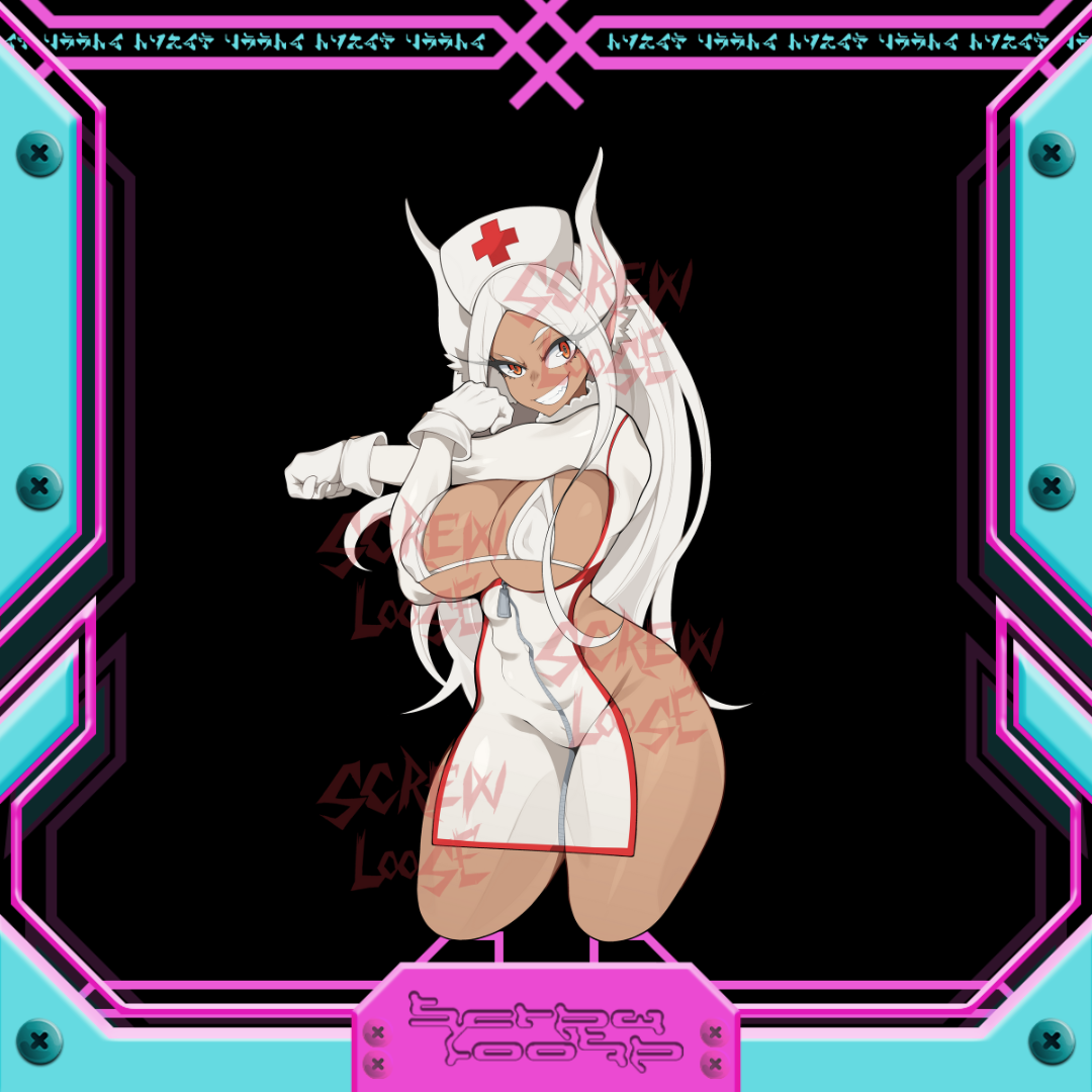 Nurse Outfit Mirko Stickers