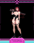 Superhero Bunny Girls Set 3 Stickers