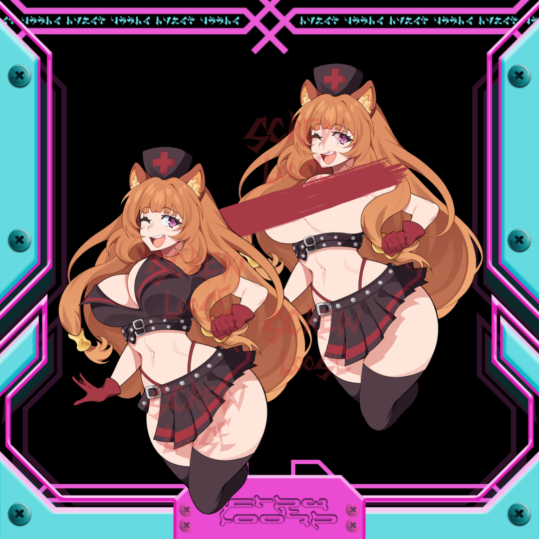 Nurse Raphtalia Stickers