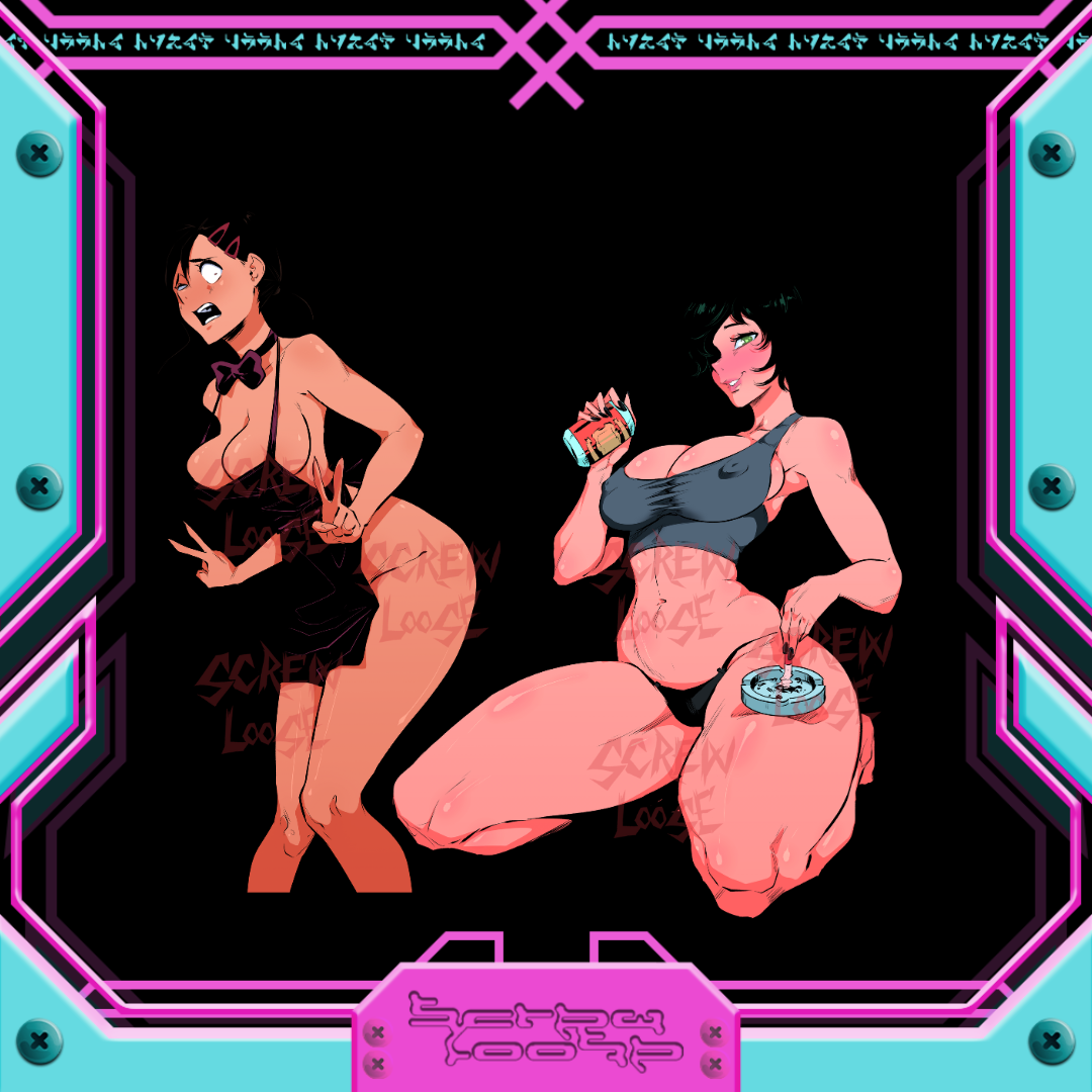 Chainsaw Babes Part 1 Stickers