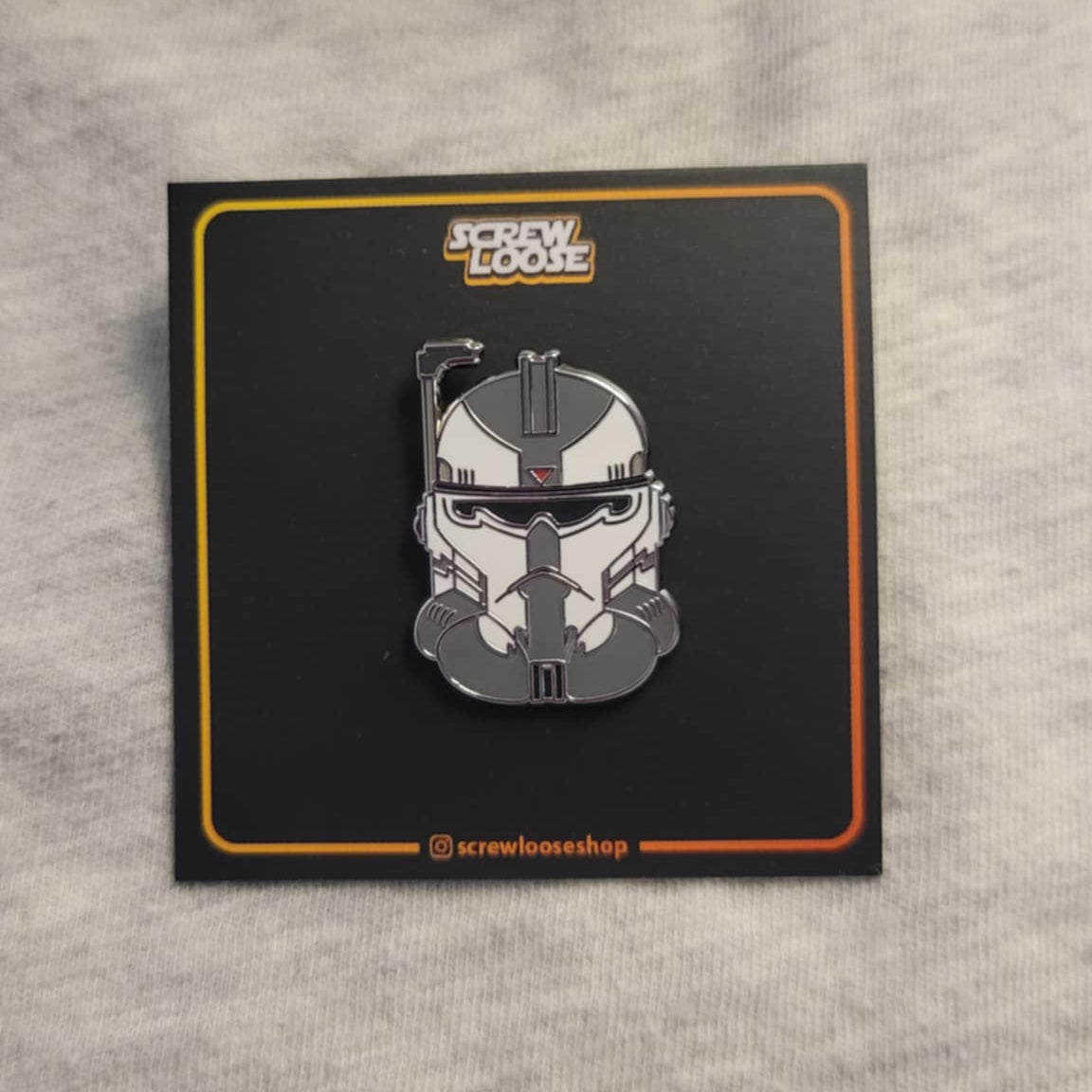 Helmet Pin Wolf Pack Pins