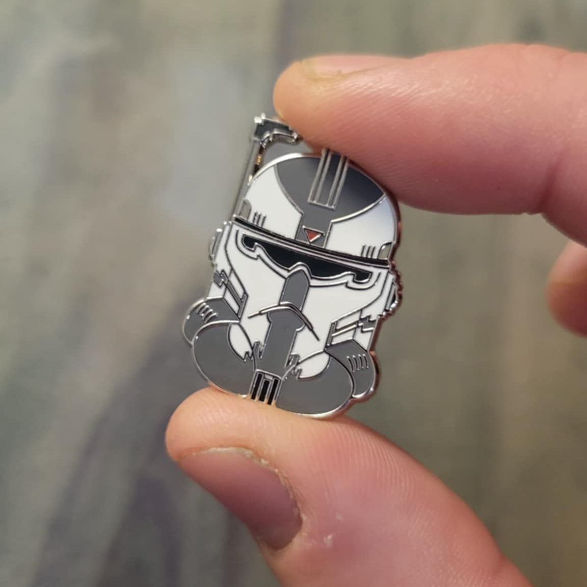 Helmet Pin Wolf Pack Pins