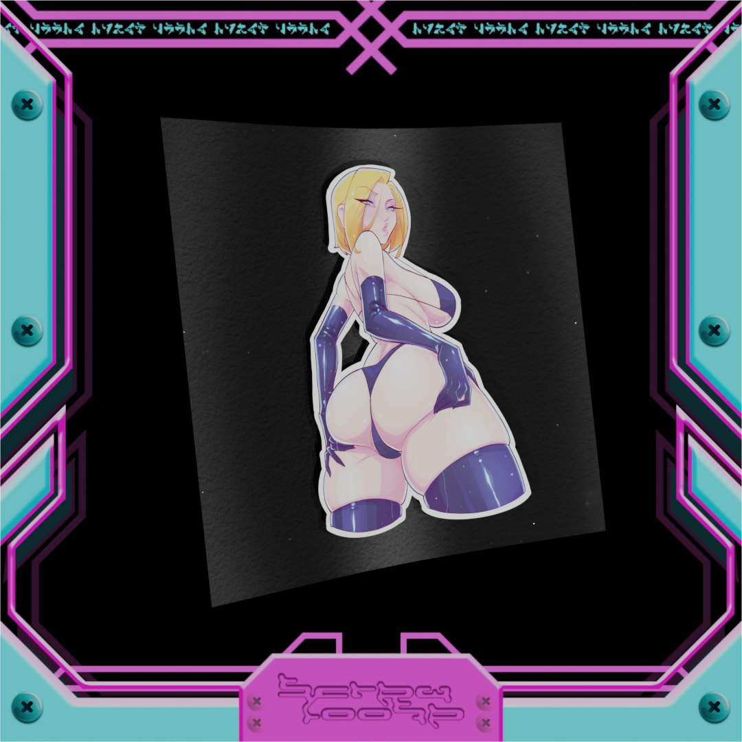 Swim Suit Android 18 Stickers