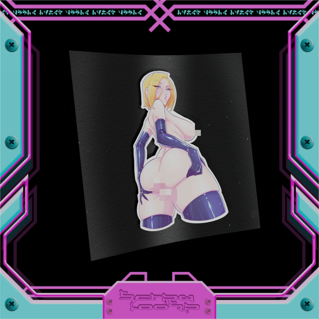 Swim Suit Android 18 Stickers