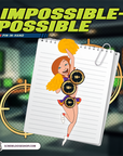 Impossible Baddies Pin