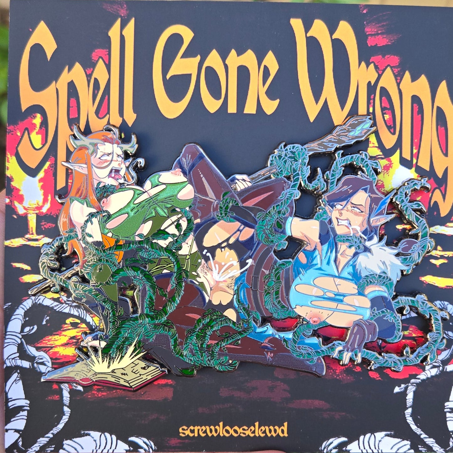 Spell Gone Wrong Pin!