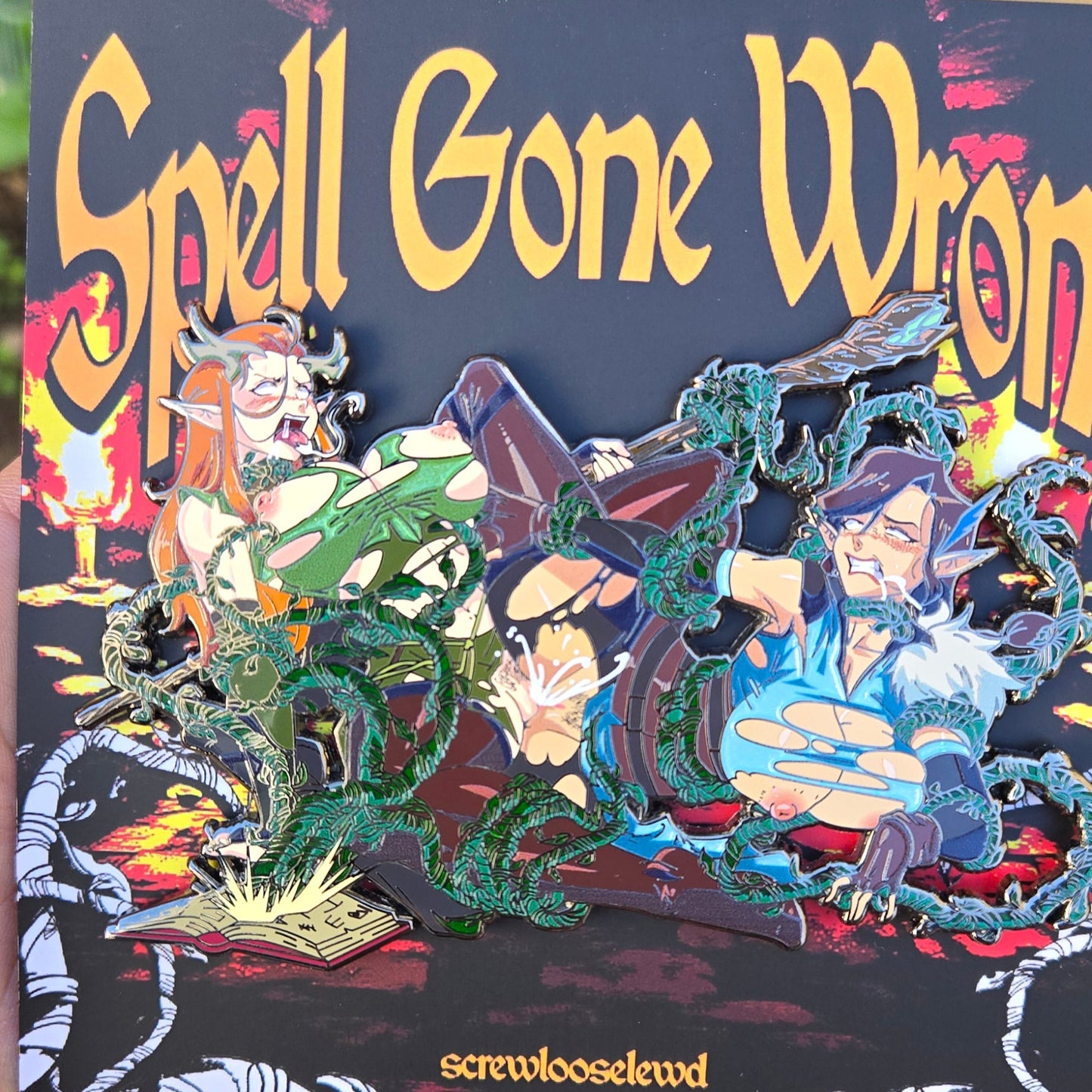 Spell Gone Wrong Pin!