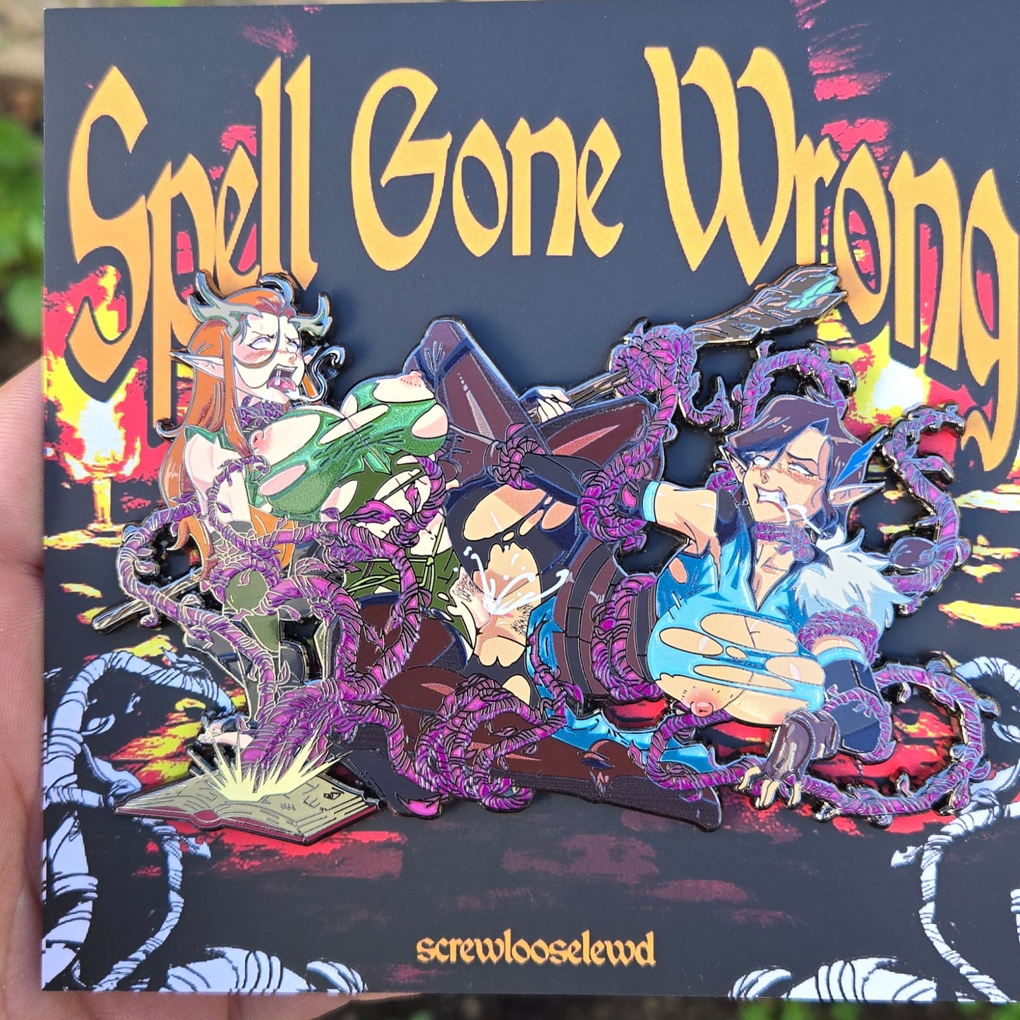 Spell Gone Wrong Pin!