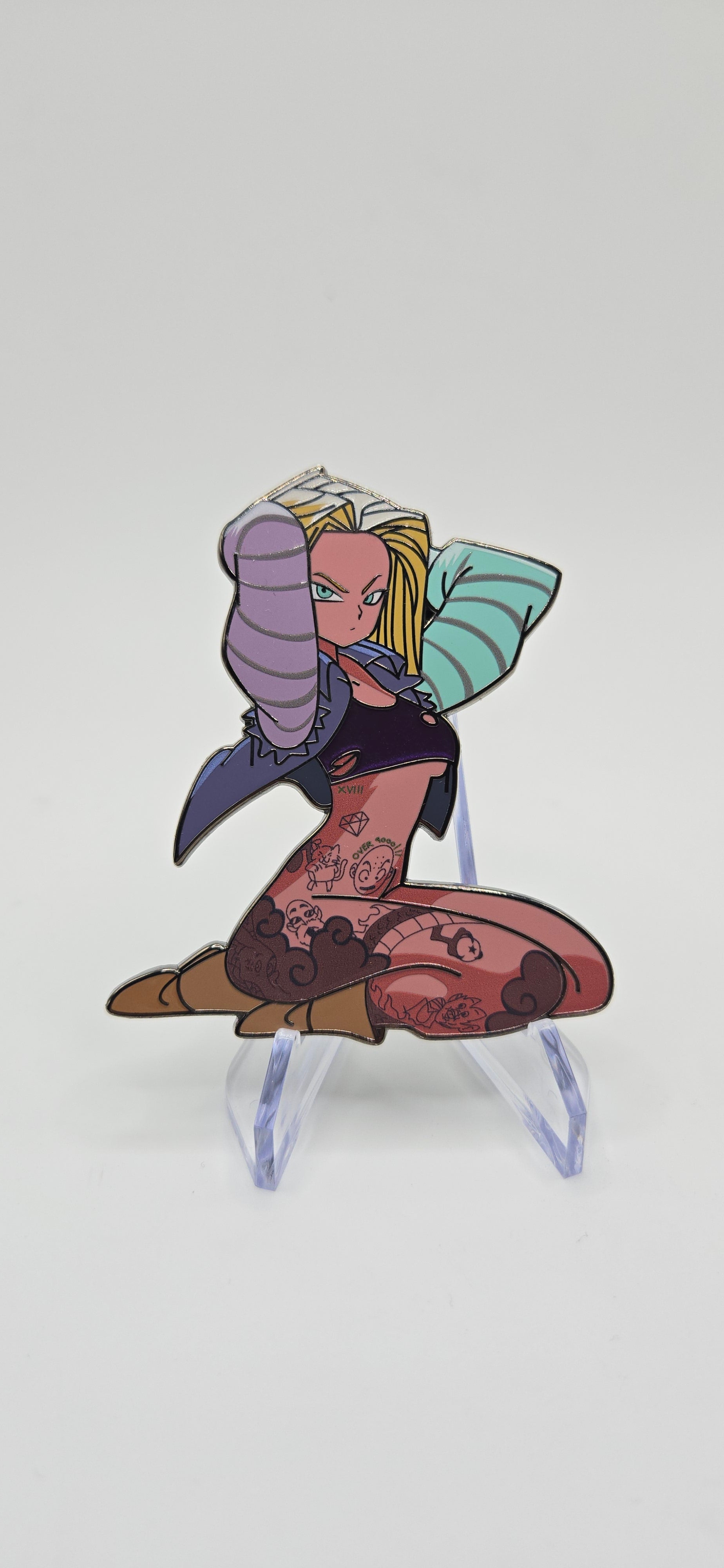 Tatted Android 18 Pin