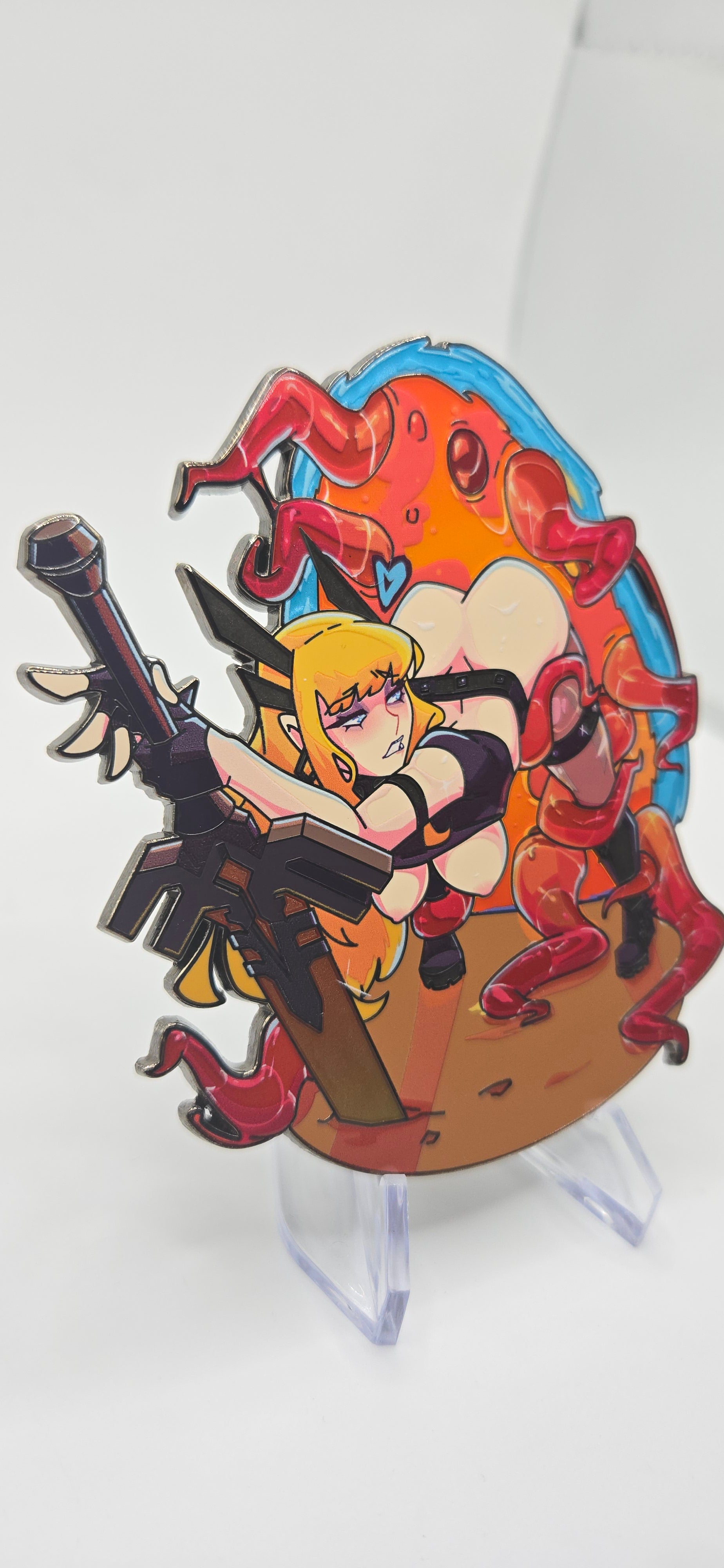 Portal Gone Wrong Pin