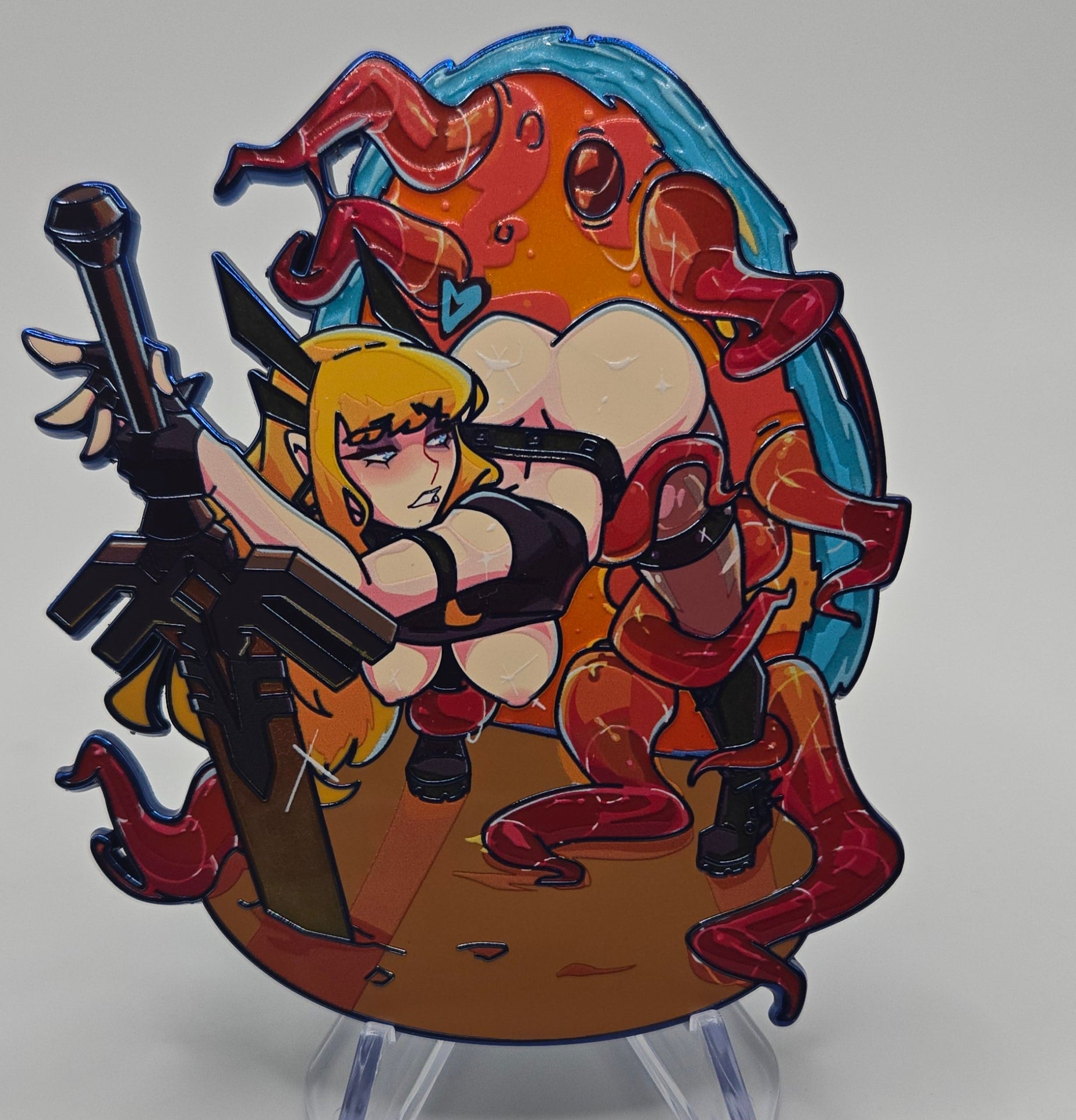 Portal Gone Wrong Pin