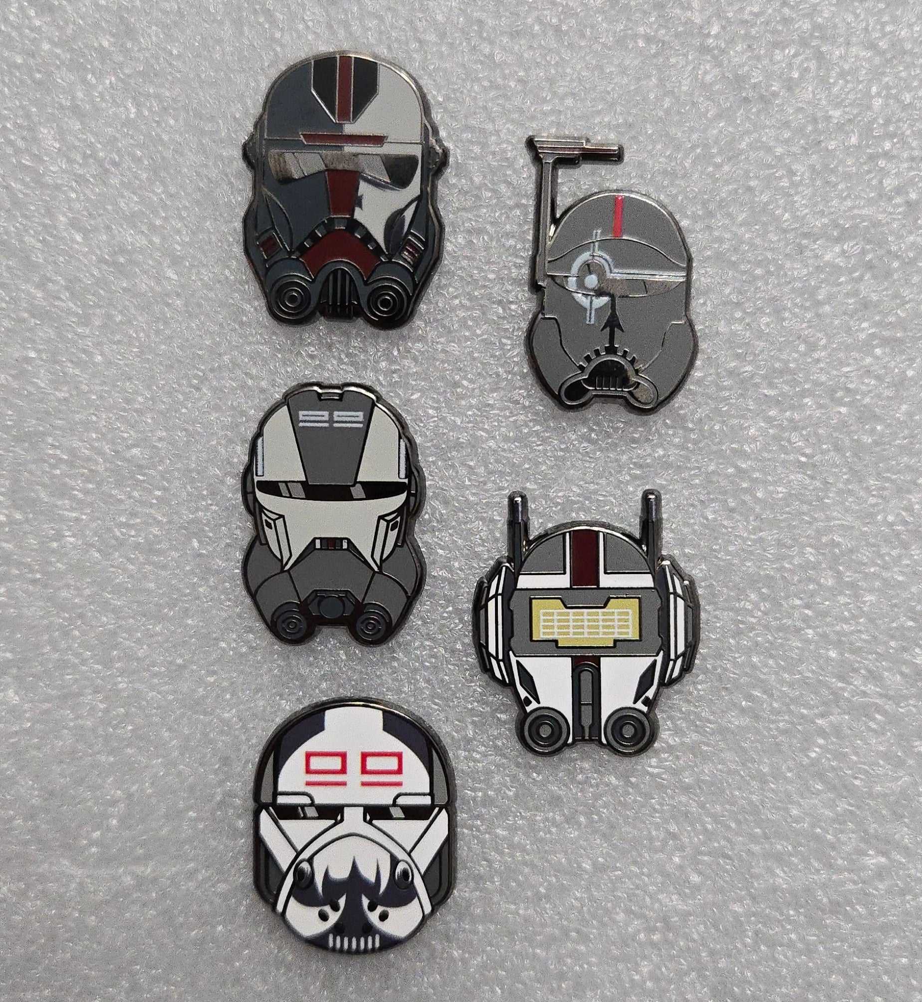 Bad Batch Helmet Pins