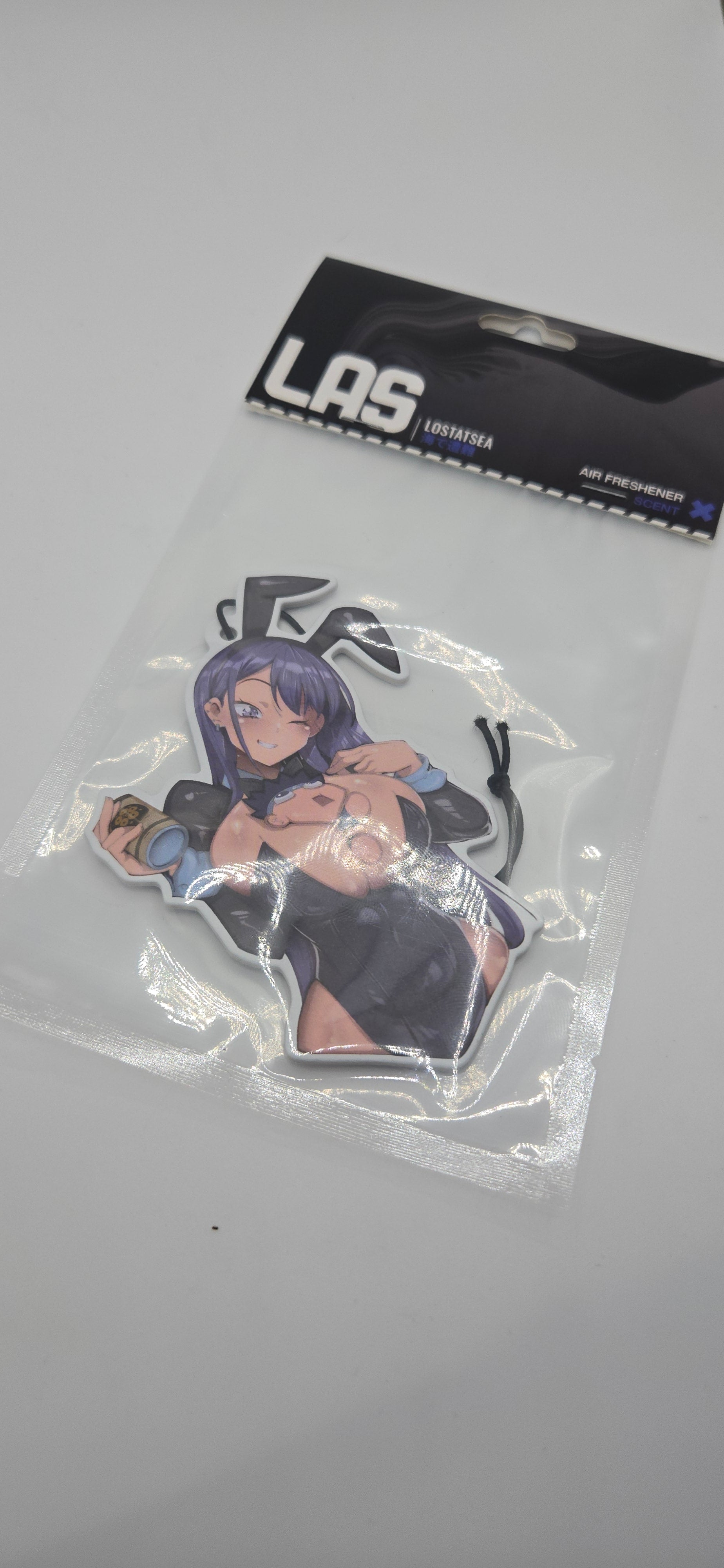 Cosplayer Bunny Girl Air Freshener Black Ice