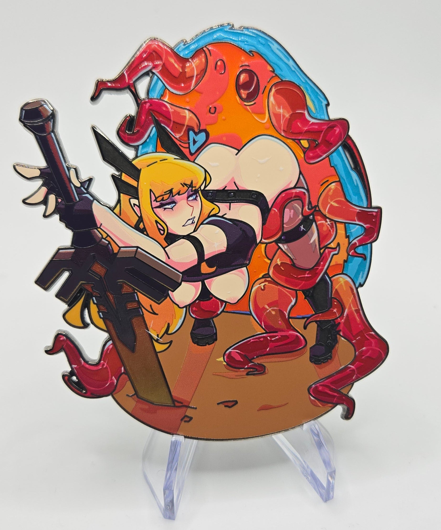Portal Gone Wrong Pin