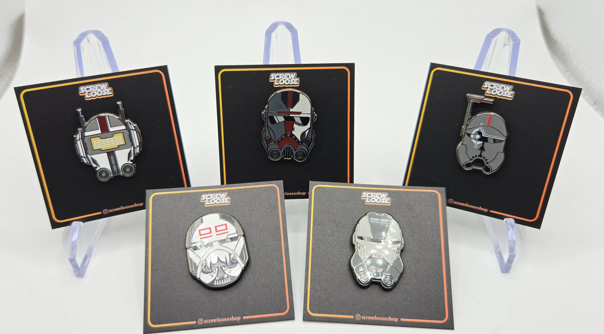 Bad Batch Helmet Pins