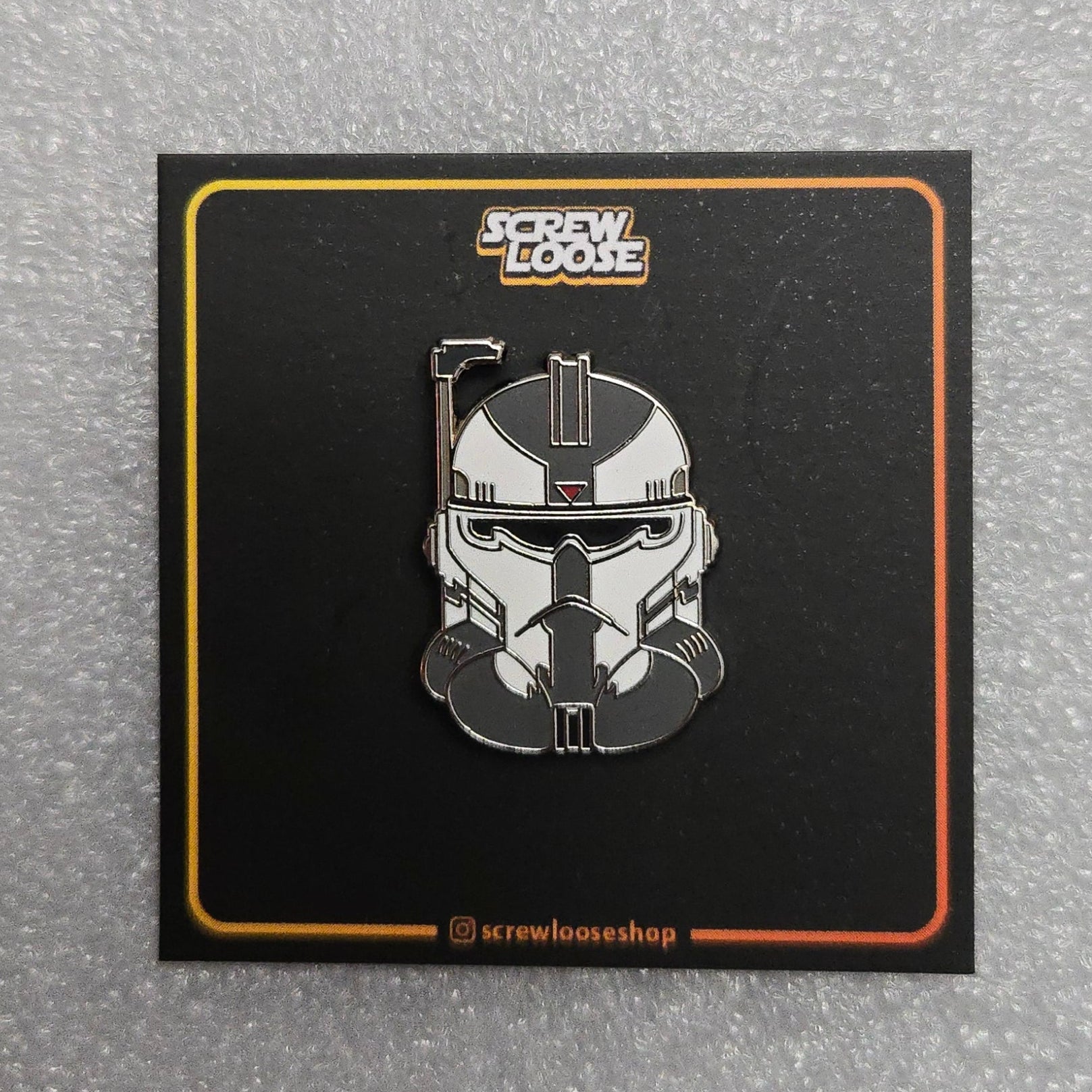 Helmet Pin Wolf Pack Pins