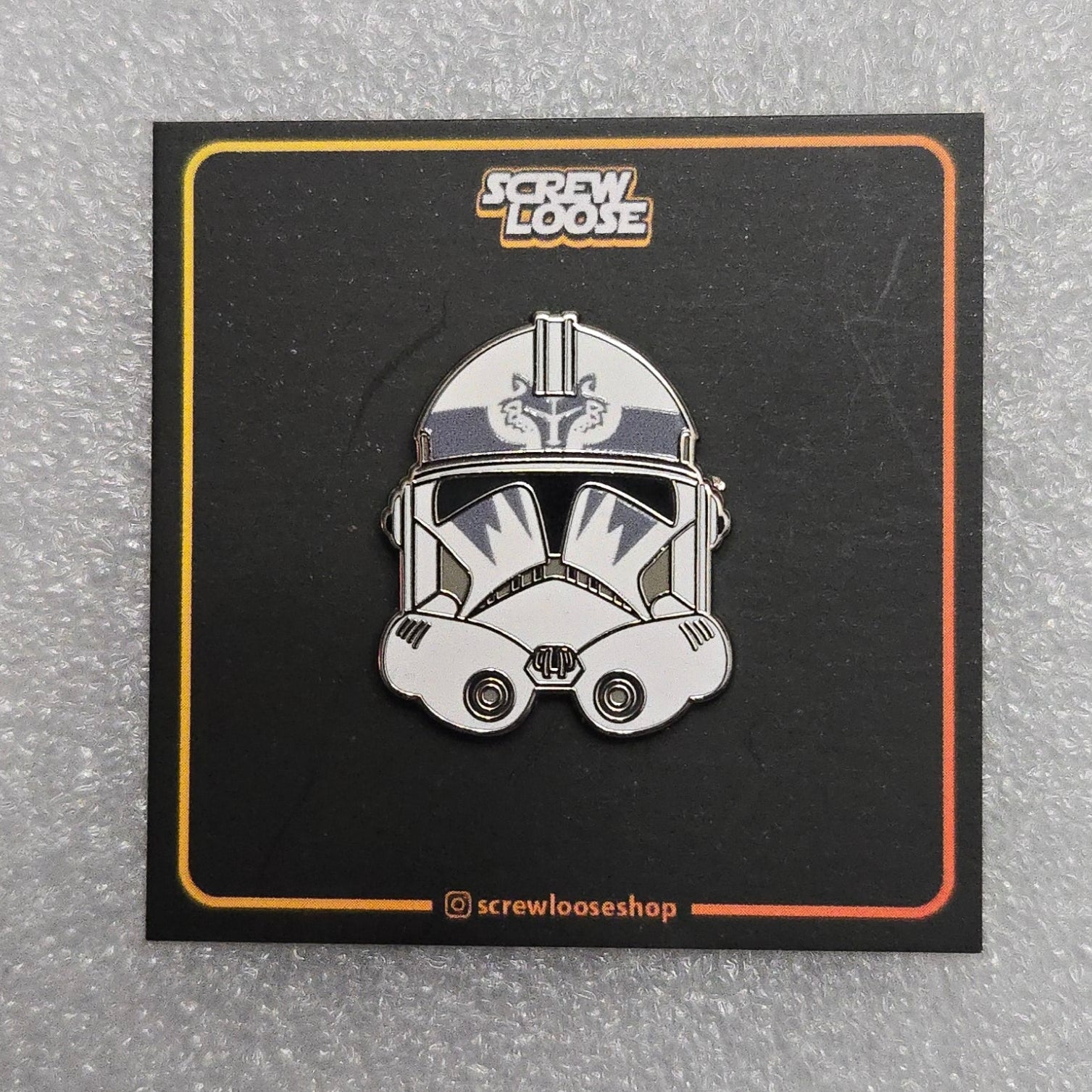 Helmet Pin Wolf Pack Pins