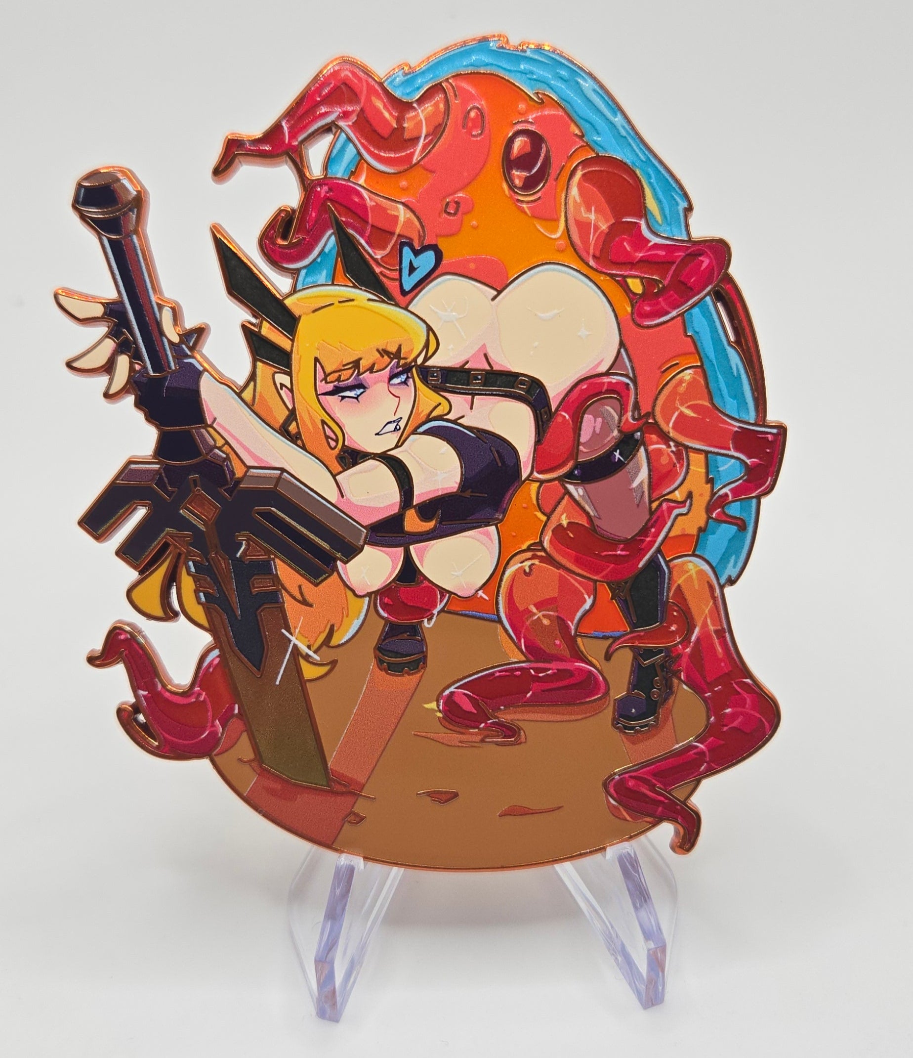 Portal Gone Wrong Pin