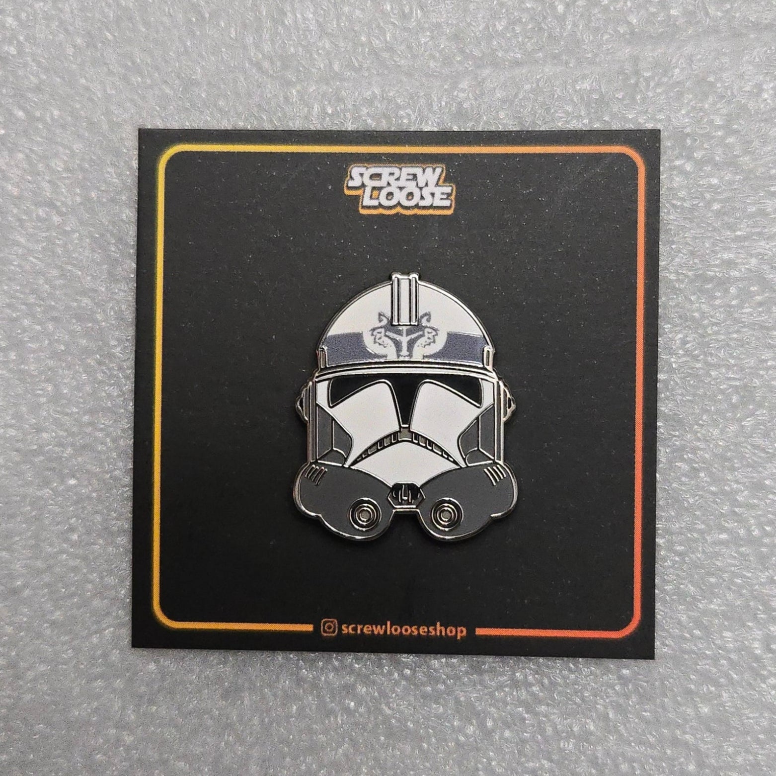 Helmet Pin Wolf Pack Pins